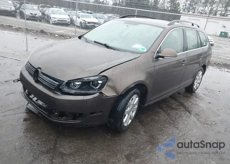 2014 Volkswagen Jetta Sportwagen 2.0L Tdi из США, поврежденный, VIN 3VWML7AJ7EM611864